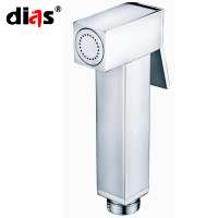 Brass Chromed Square High Pressure Shattaf Bathroom Spray Shower Factory Sales