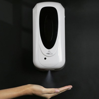 CE ROHS wall mounted liquid foam gel spray 1000ml infrared sensor touch free automatic hand sanitizer antibacterial dispenser