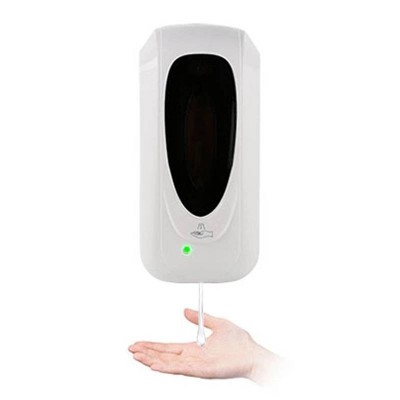 Certificate Commercial Smart Induction Plastic White Touchless Gold Automatic Sensor Foam Hand Soap Dispenser