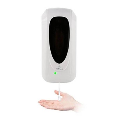 battery operated wall mount big large capacity automatic hands free touchless sensor soap foam gel alcohol sanitizer dispenser