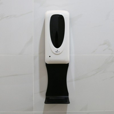 Electric UV LED light alcohol gel foam hand sanitizer contactless automatic liquid soap dispenser with aluminum drip tray